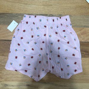 J Crew Mens Boxer Shorts NWT Underwear XS PB&J Pink